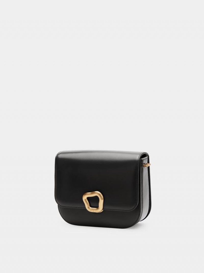 Bolsas Songmont Reset Tofu Medium Mujer Negros | FIR4257VM